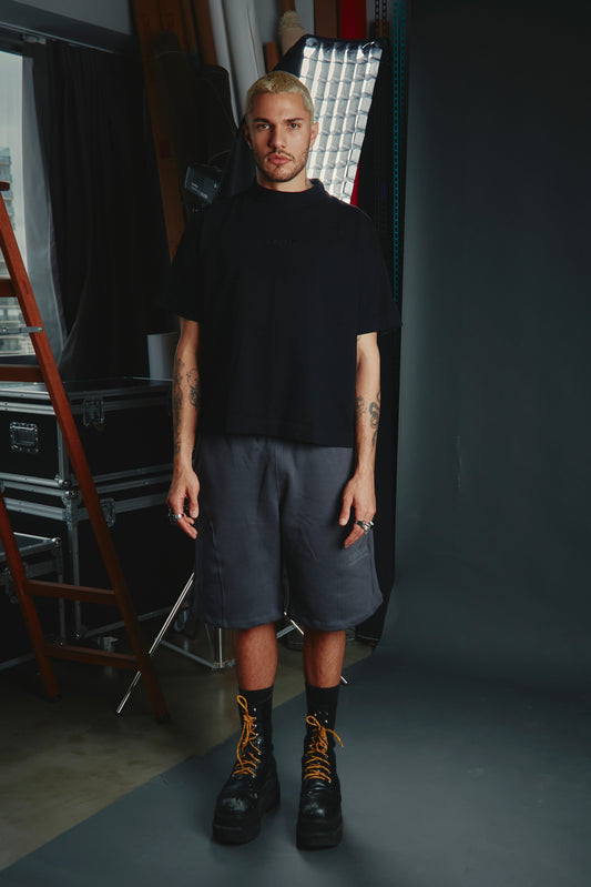 ESSENCIAL TEE BLACK Limetre