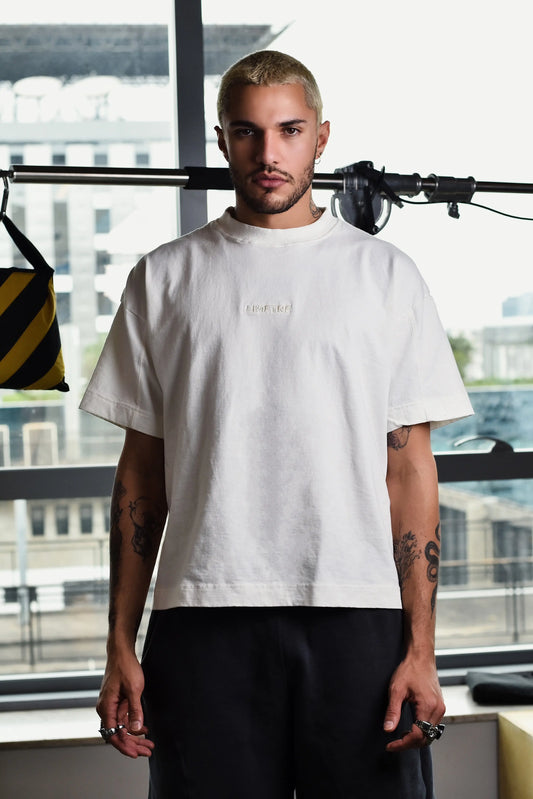 ESSENCIAL TEE OFF-WHITE Limetre