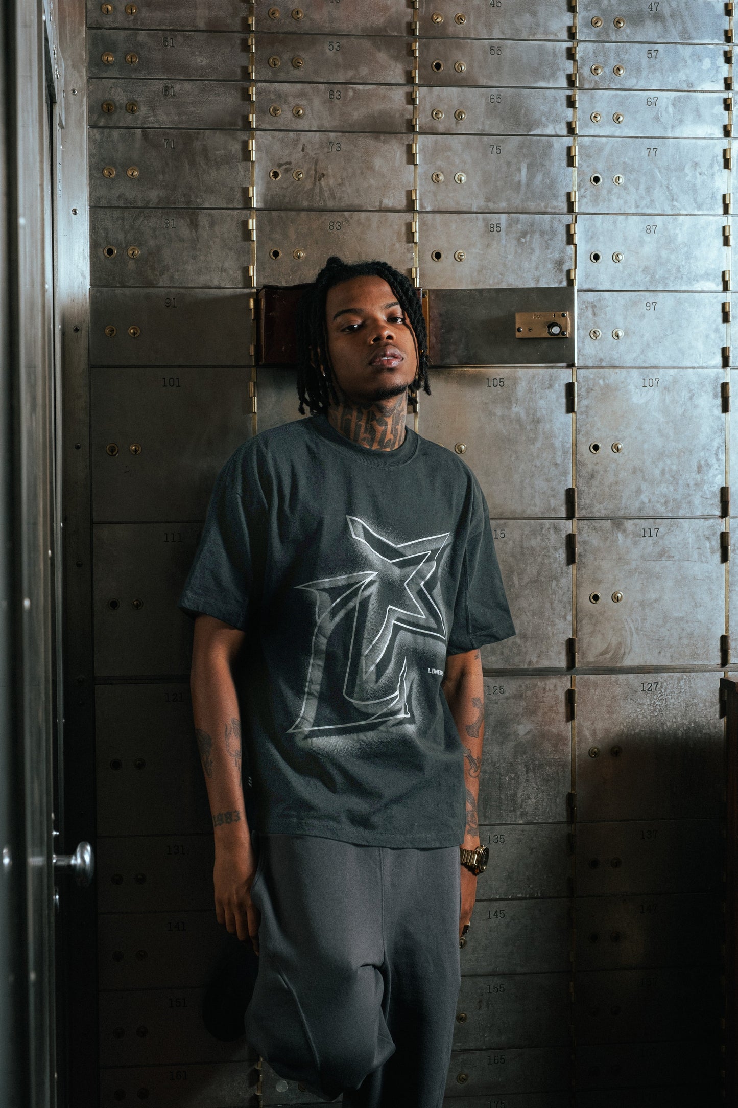 PRESTIGE TEE GRAY Limetre
