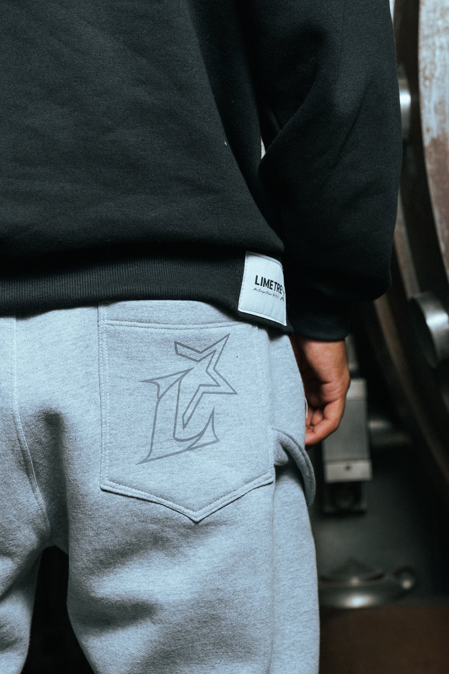 PRESTIGE BAGGY SHORTS GRAY Limetre