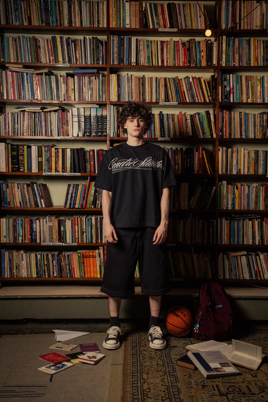 LETTERS TEE BLACK