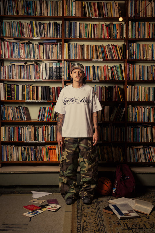 LETTERS TEE WHITE