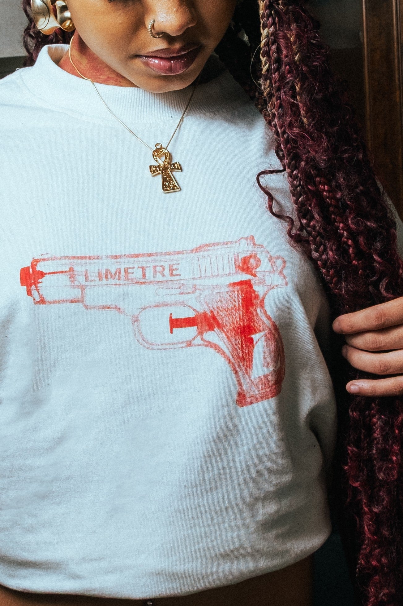 WATERGUN TEE OFF-WHITE