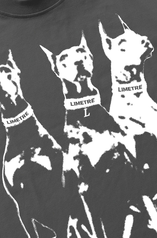 HOUNDZ TEE ASFALT Limetre