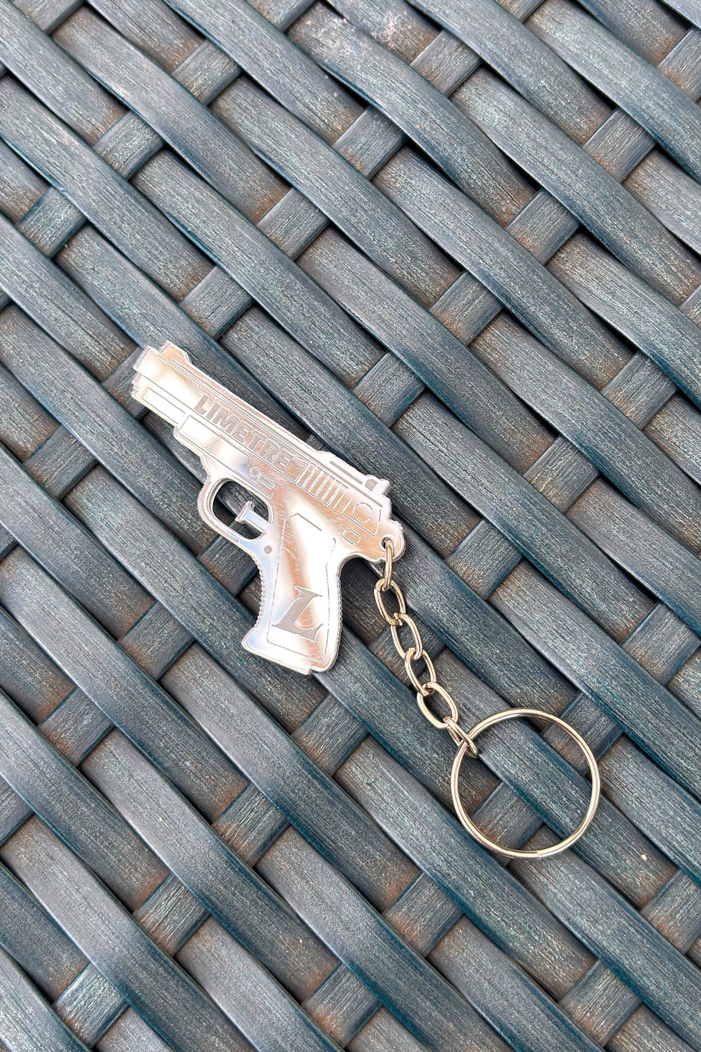 CHAVEIRO ESPELHADO GLOCK Limetre