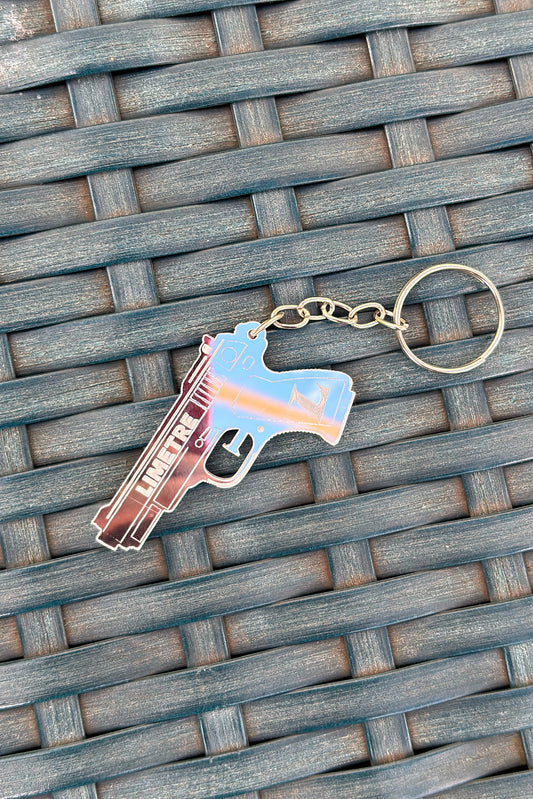 CHAVEIRO ESPELHADO PISTOL