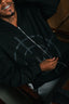 TARGET ZIP HOODIE BLACK
