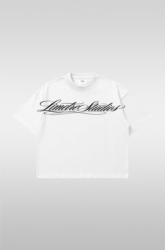 LETTERS TEE WHITE