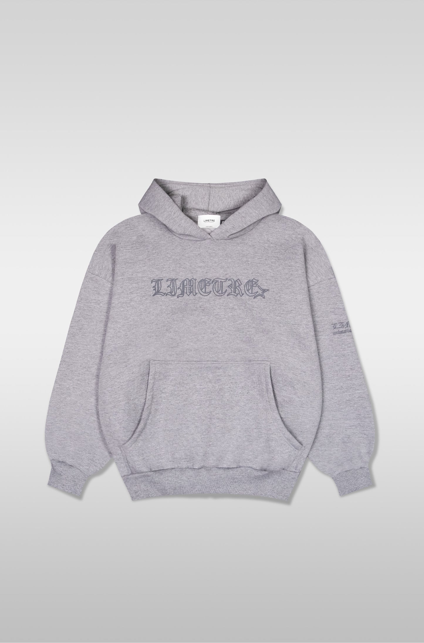 PRESTIGE BOXY HOODIE GRAY