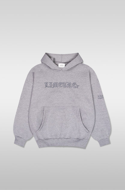 PRESTIGE BOXY HOODIE GRAY