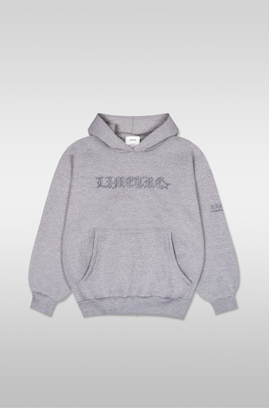PRESTIGE BOXY HOODIE GRAY