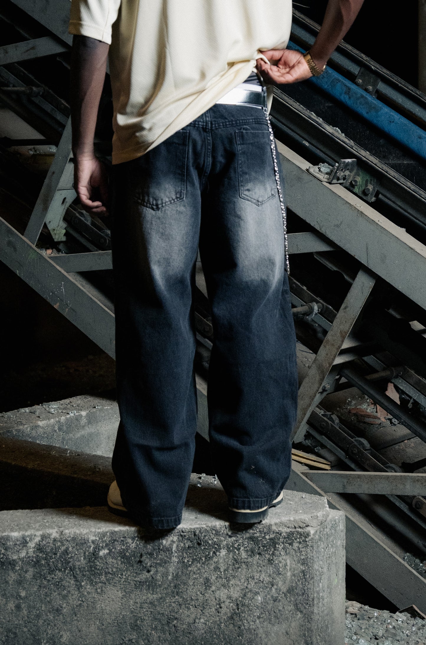 BAGGY JEANS IMPACT BLACK