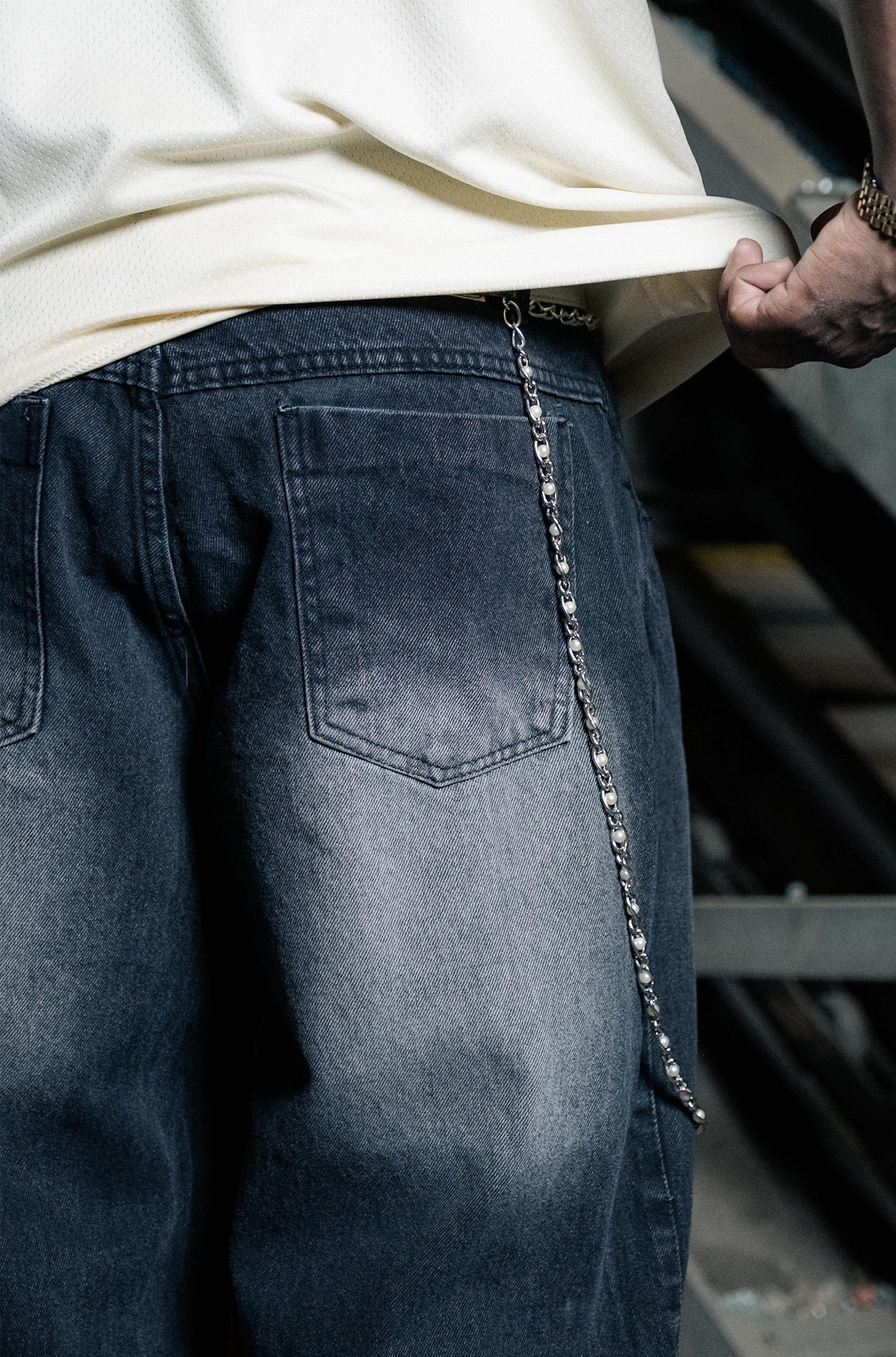 BAGGY JEANS IMPACT BLACK