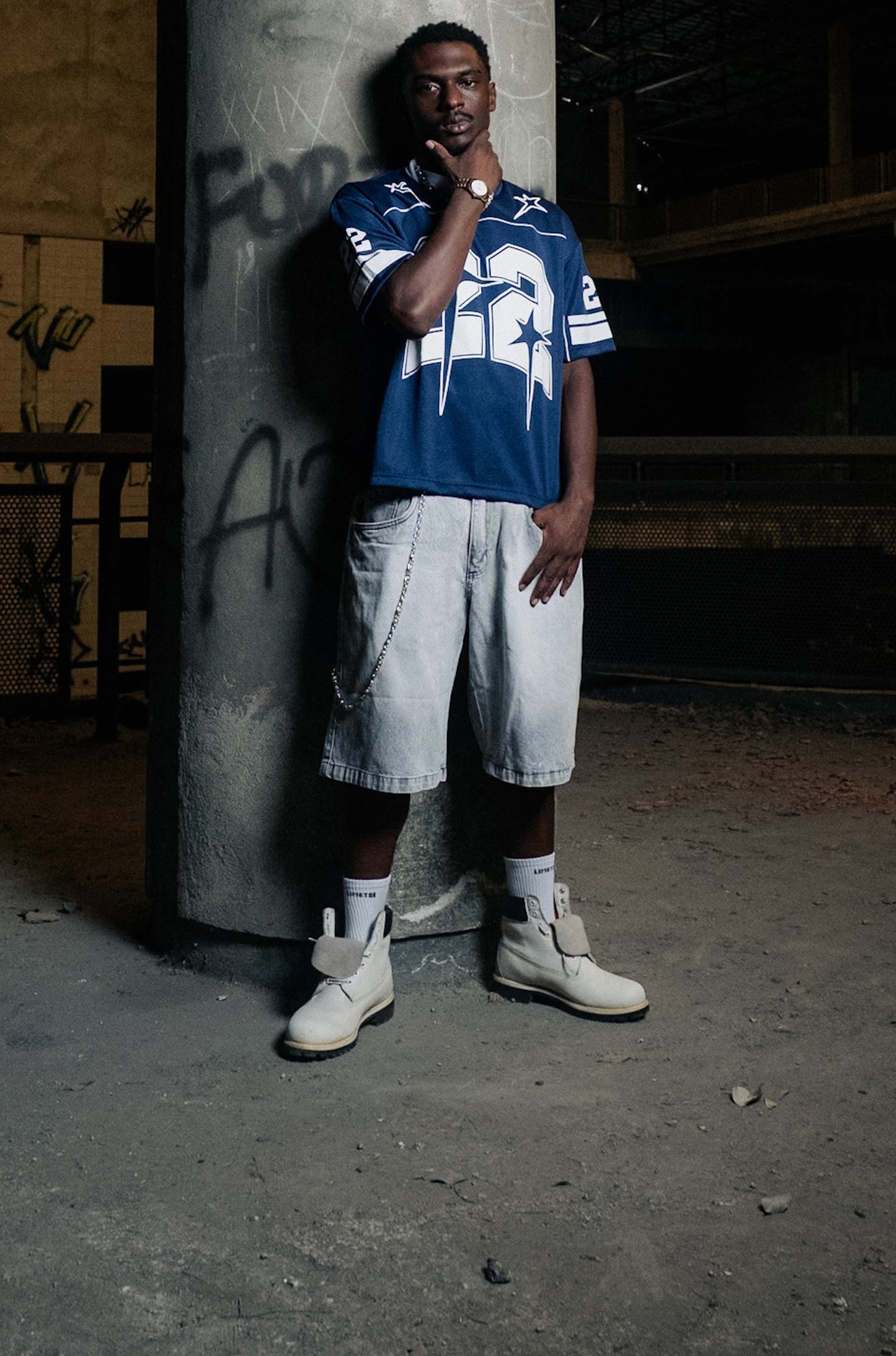 JORTS FRAGMENT GRAY