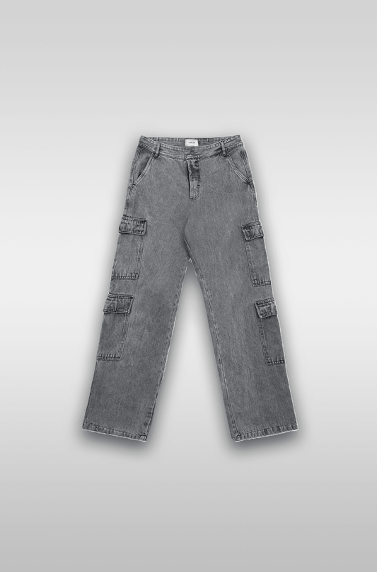 CARGO JEANS SMOKE