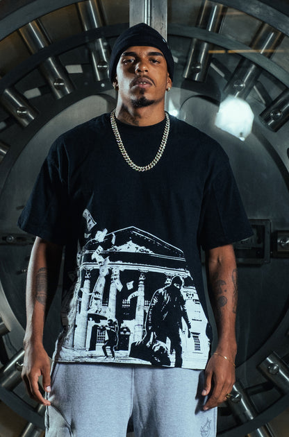 BANK TEE BLACK