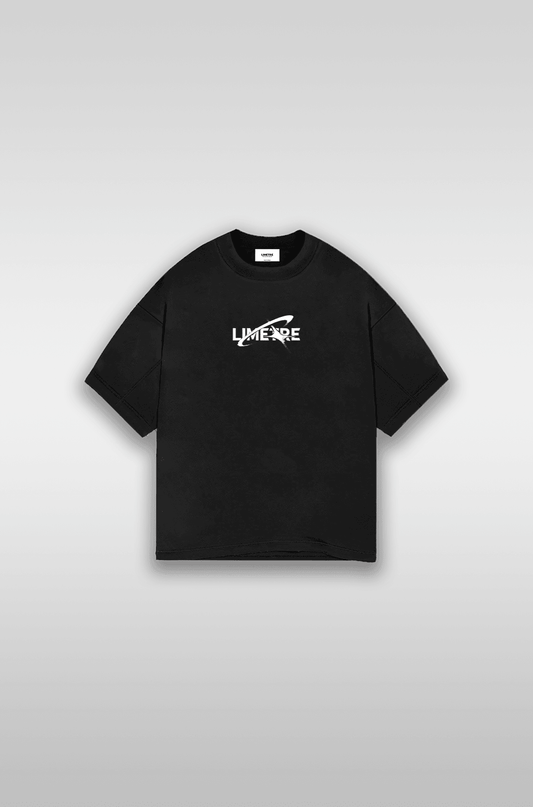 RETRO LOGO BLACK BOXY T-SHIRT