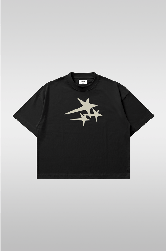 STAR TEE BLACK Limetre