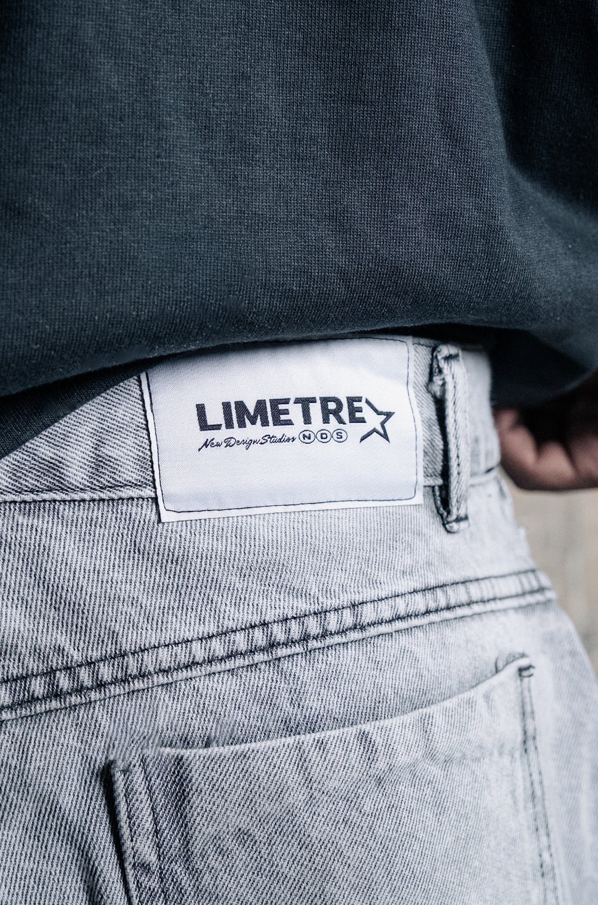 JORTS FRAGMENT GRAY Limetre
