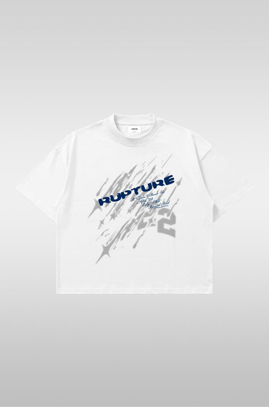 RUPTURE TEE WHITE Limetre