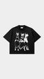 HOUNDZ BLACK BOXY T-SHIRT
