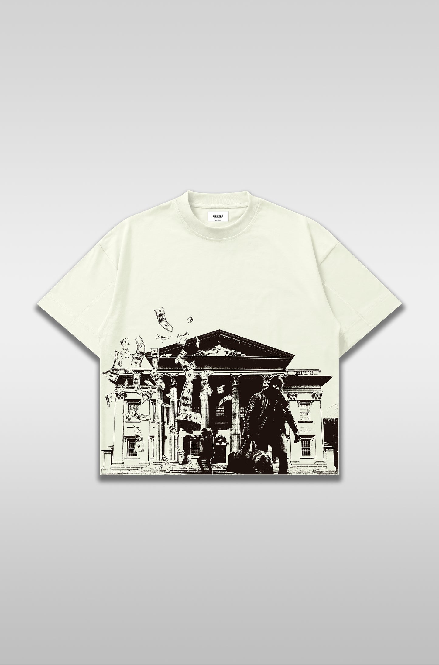 BANK TEE OFF-WHITE
