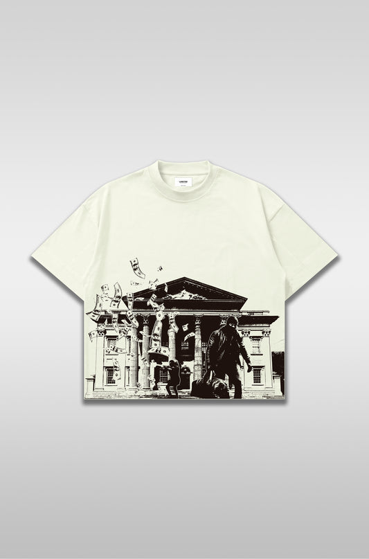 BANK TEE OFF-WHITE