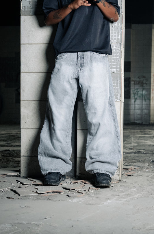 BAGGY JEANS IMPACT GRAY Limetre