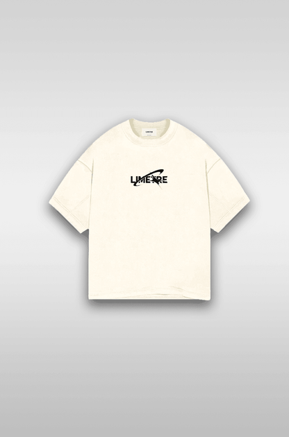 RETRO LOGO OFF-WHITE BOXY T-SHIRT