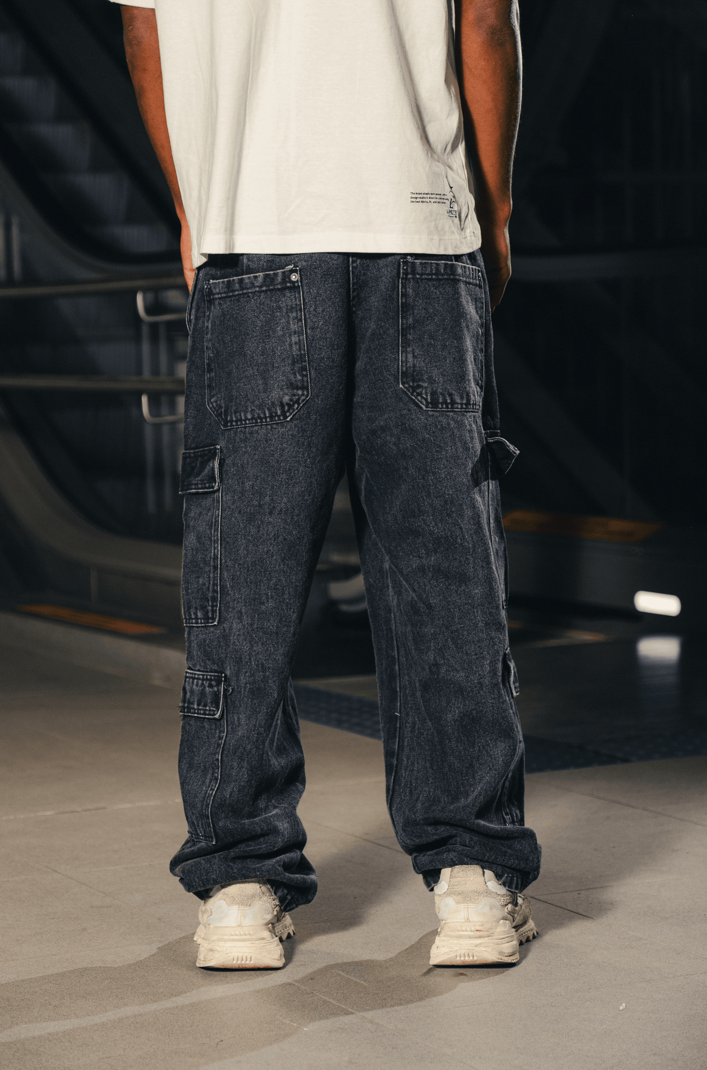 CARGO JEANS MIDNIGHT