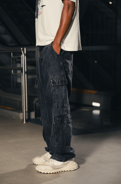 CARGO JEANS MIDNIGHT