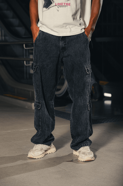 CARGO JEANS MIDNIGHT