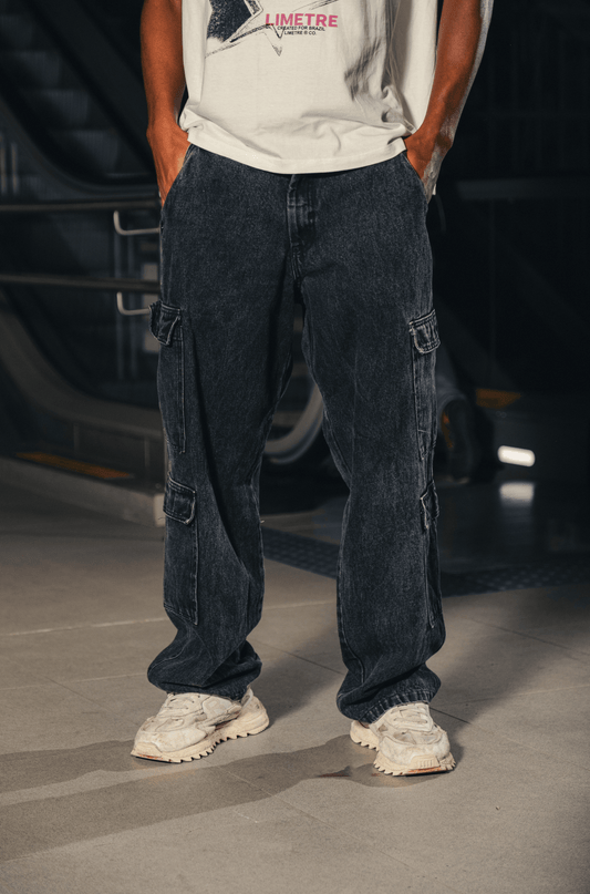 CARGO JEANS MIDNIGHT