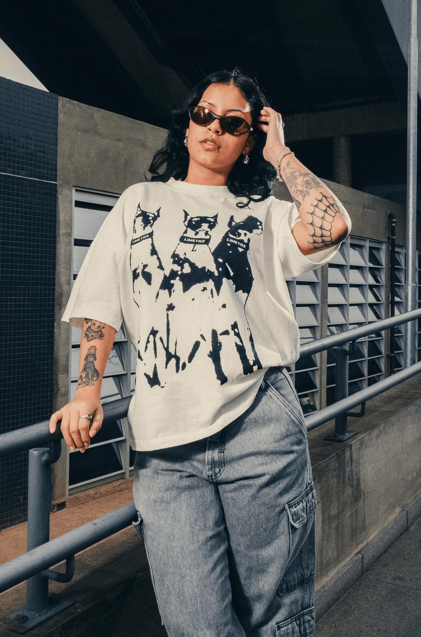 HOUNDZ TEE OFF-WHITE