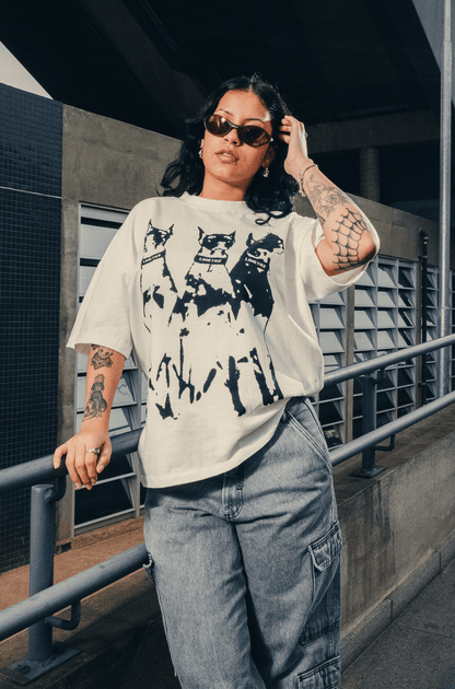 HOUNDZ TEE OFF-WHITE