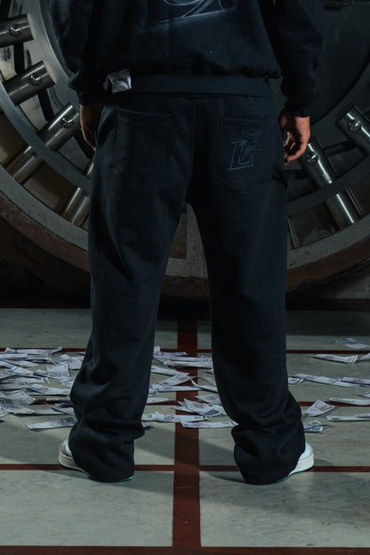 PRESTIGE BAGGY SWEATPANTS BLACK