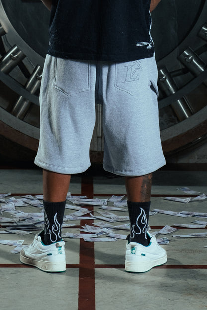 PRESTIGE BAGGY SHORTS GRAY