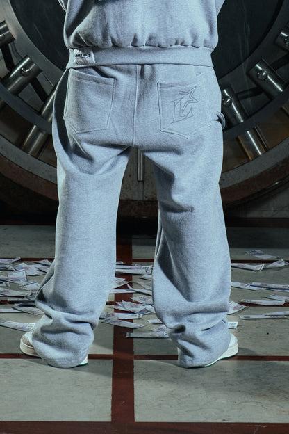 PRESTIGE BAGGY SWEATPANTS GRAY