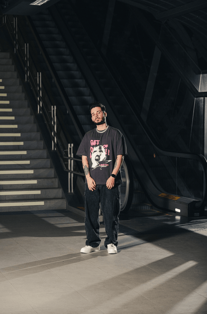 MASK OFF ASFALT BOXY T-SHIRT